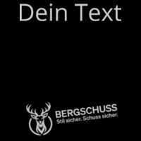 Bergschuss Flachmann Design