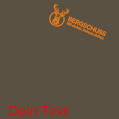 Bergschuss Kingsley Sherpa Fleecejacke – mit gesticktem Logo vorne links Design