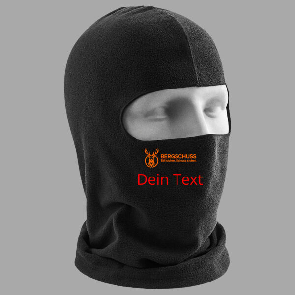 Bergschuss BB230 Sturmhaube – mit orangefarbenem Logo Miniaturansicht