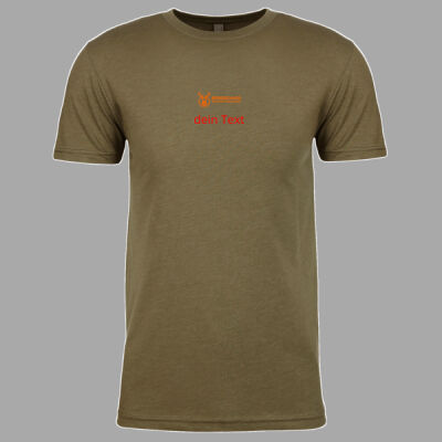 Bergschuss CVC Unisex Promo-Shirt – mit Logo & Hundemotiv Miniaturansicht