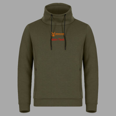 Bergschuss Hobart Hoodie Herren – mit Front- & Schulterdruck Miniaturansicht